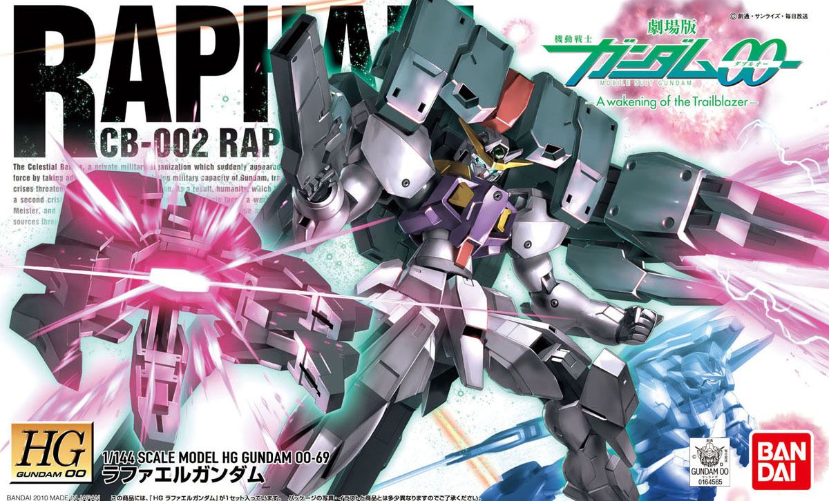 HG 1/144 Raphael Gundam -  High Grade Mobile Suit 00 | Glacier Hobbies