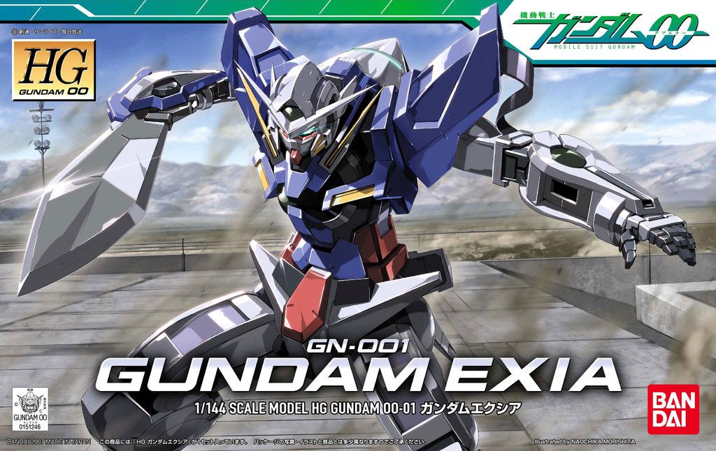 HG 1/144 Gundam Exia