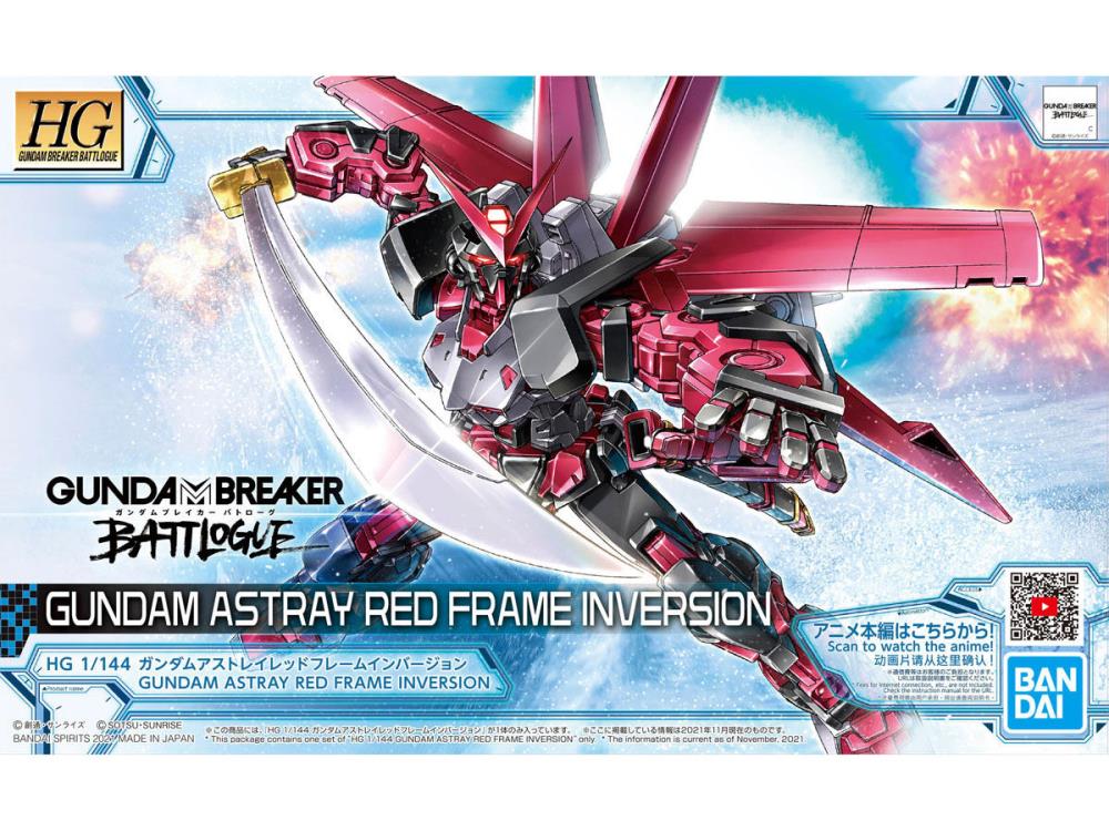 HG 1/144 Gundam Astray Red Frame Inversion - Glacier Hobbies - Bandai