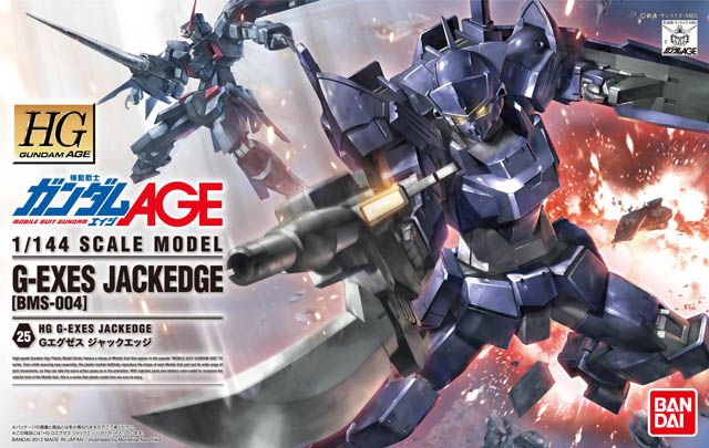 HG 1/144 G-Exes Jackedge - High Grade Mobile Suit Gundam AGE | Glacier Hobbies