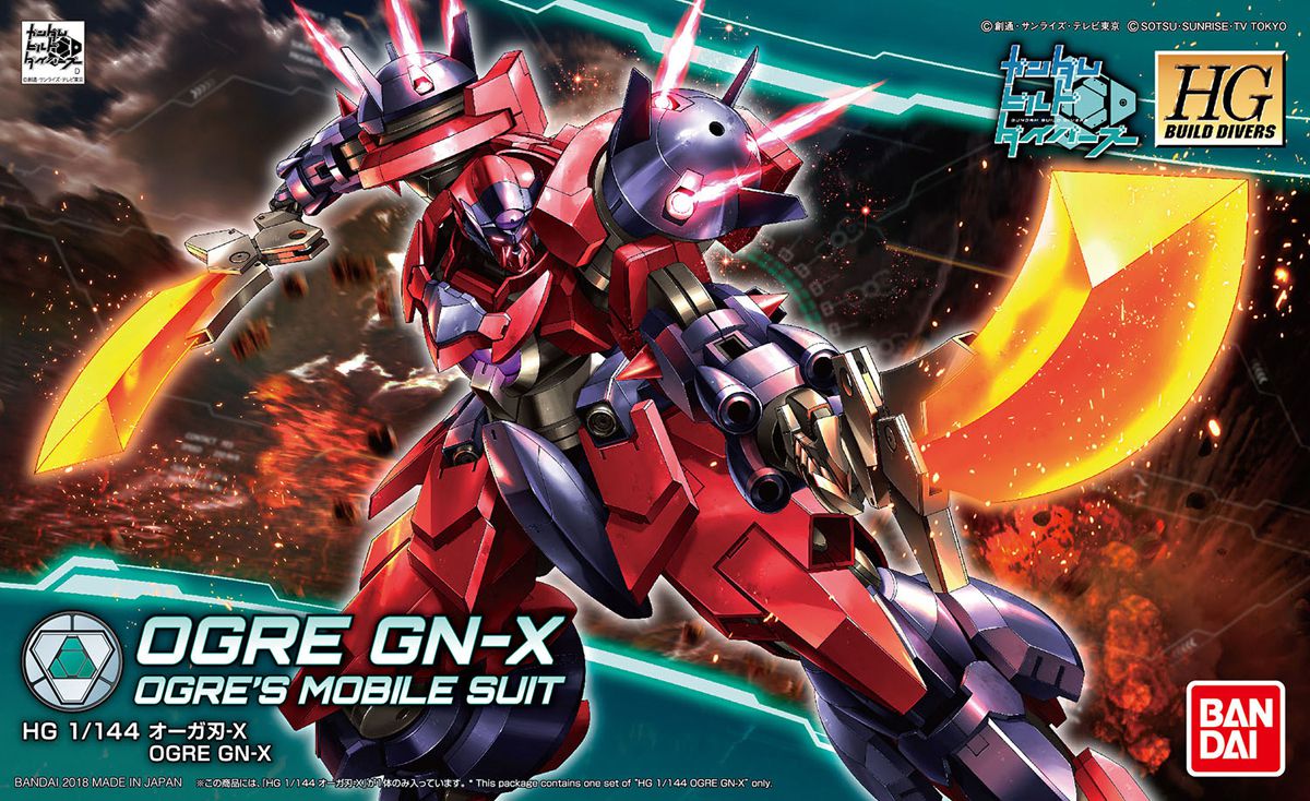 HGBD 1/144 Ogre GN-X - High Grade Gundam Build Divers | Glacier Hobbies