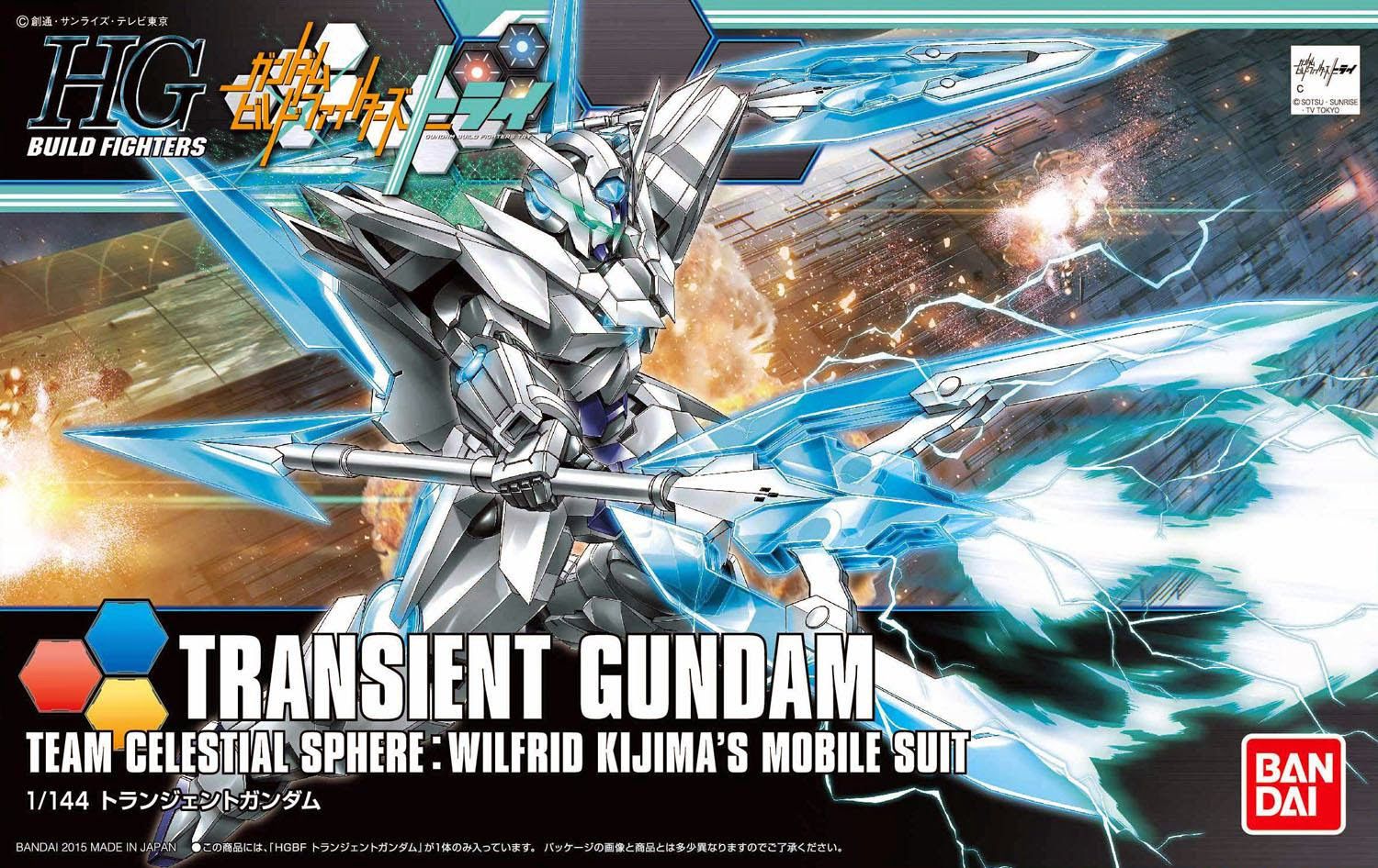 HGBF 1/144 Transient Gundam - Gundam Build Fighters