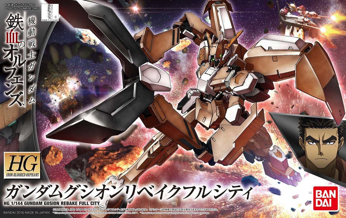 HG 1/144 Gundam Gusion Rebake Full City - Mobile Suit Gundam IRON-BLOODED ORPHANS | Glacier Hobbies