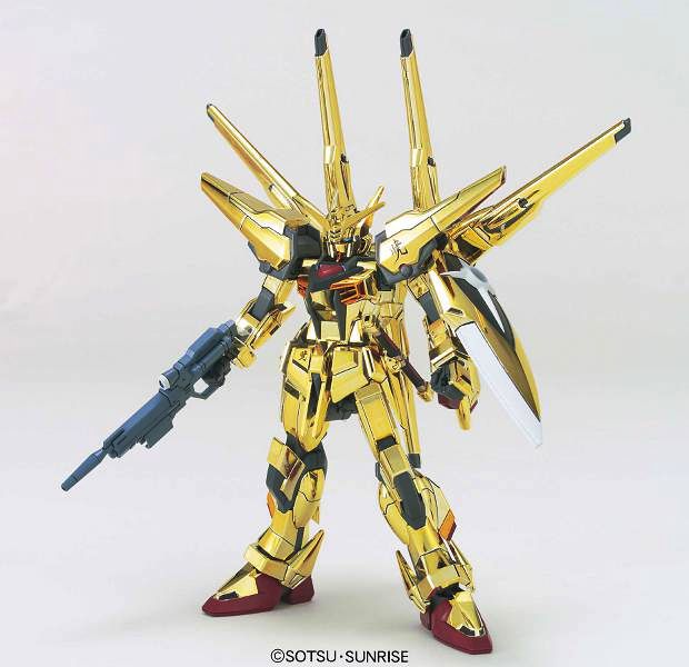 HG 1/144 Akatsuki Shiranui Weapon pack