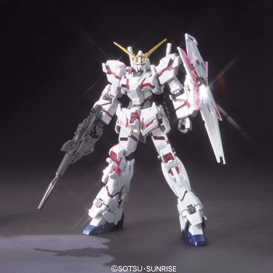HGUC 1/144 Unicorn Gundam (Destroy Mode) Titanium Finish - Glacier Hobbies - Bandai