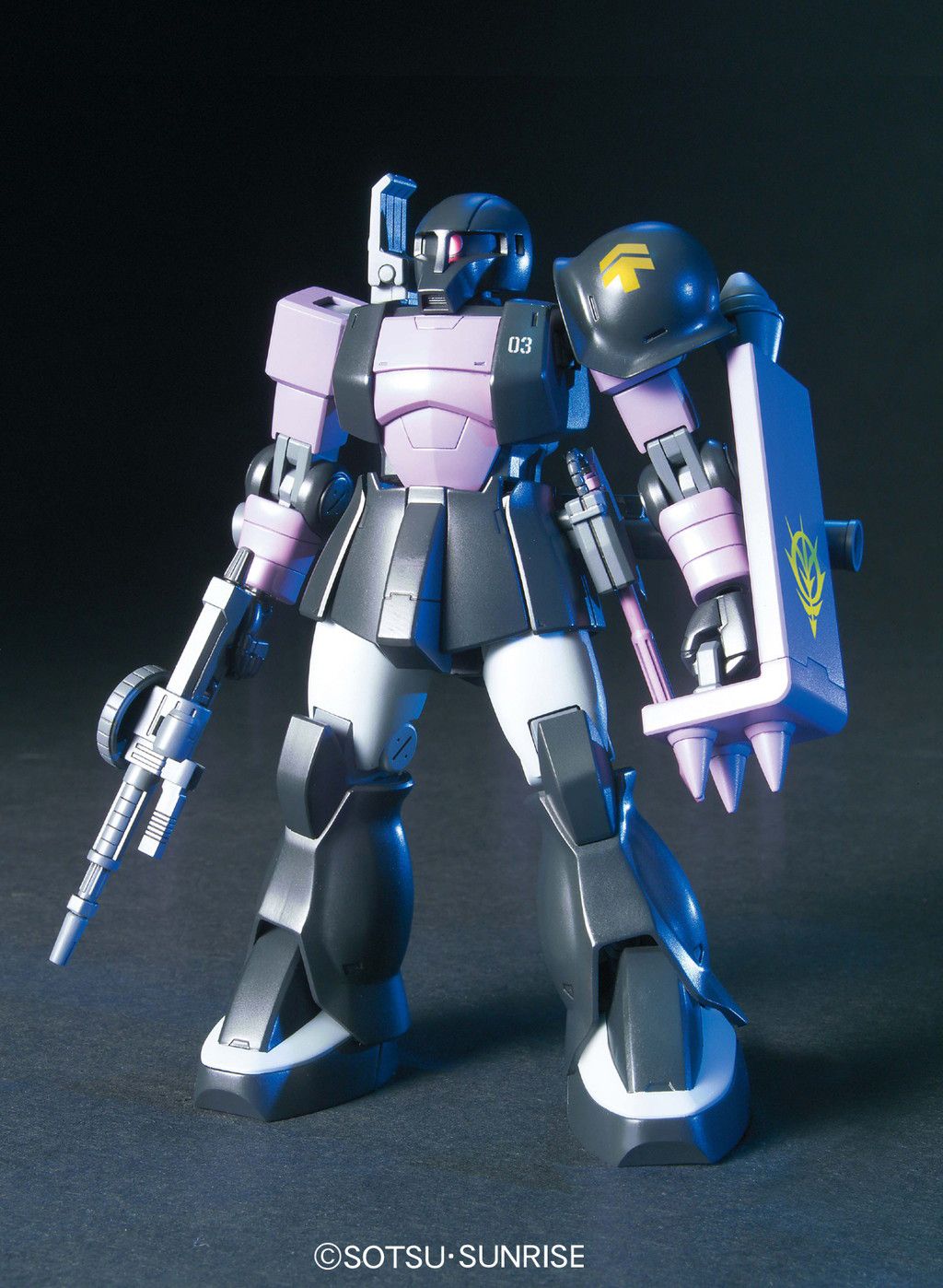 HGUC 1/144 Zaku I (Black Tri-Stars Type) - High Grade Mobile Suit Variations | Glacier Hobbies