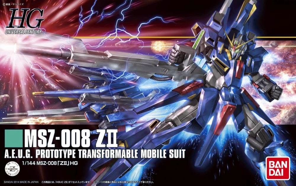 HGUC 1/144 ZII - High Grade Mobile Suit Variations | Glacier Hobbies