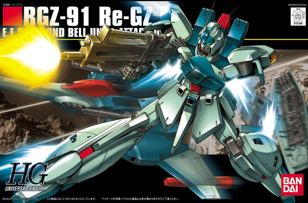 HGUC 1/144 Re-GZ - High Grade Mobile Suit Gundam: Char's Counterattack | Glacier Hobbies