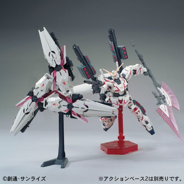 HGUC 1/144 RX-0 Full Armor Unicorn Gundam (Destroy Mode Red Color Ver.) | Glacier Hobbies