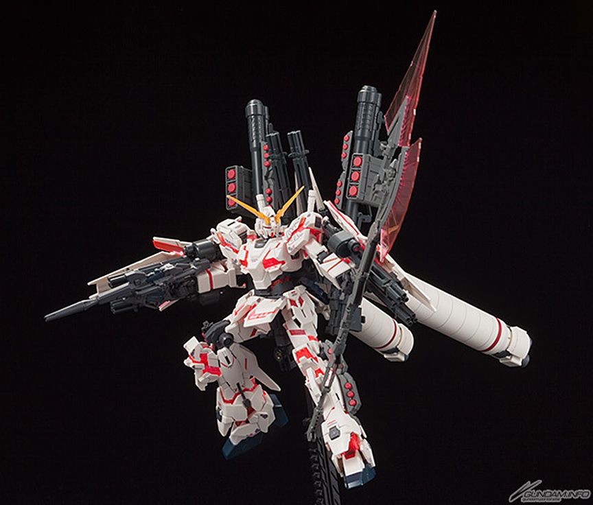 HGUC 1/144 RX-0 Full Armor Unicorn Gundam (Destroy Mode Red Color Ver.) | Glacier Hobbies