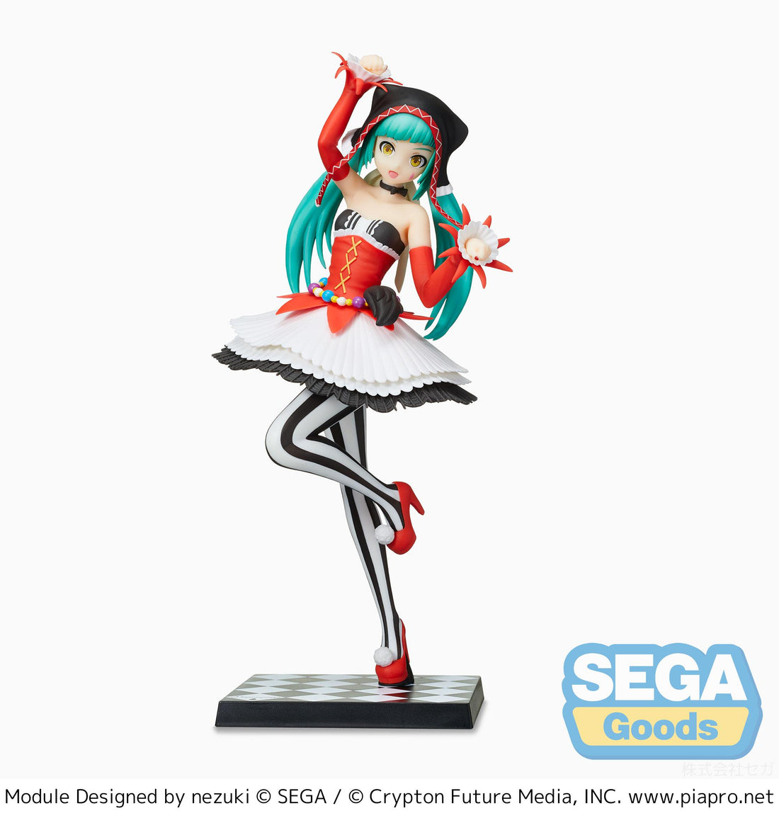 Hatsune Miku -Project DIVA Arcade Future Tone SPM Figure "Hatsune Miku - Pierretta" - Glacier Hobbies - SEGA