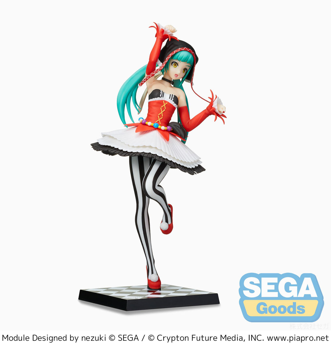 Hatsune Miku -Project DIVA Arcade Future Tone SPM Figure "Hatsune Miku - Pierretta" - Glacier Hobbies - SEGA