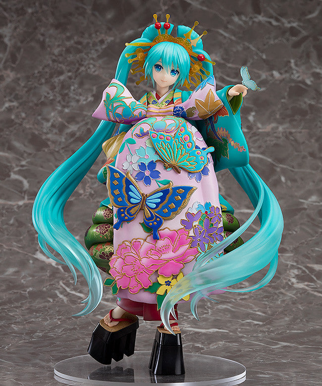 Hatsune Miku: Chokabuki Kuruwa Kotoba Awase Kagami Ver. 1/7 Scale Figure - Glacier Hobbies - Good Smile Company