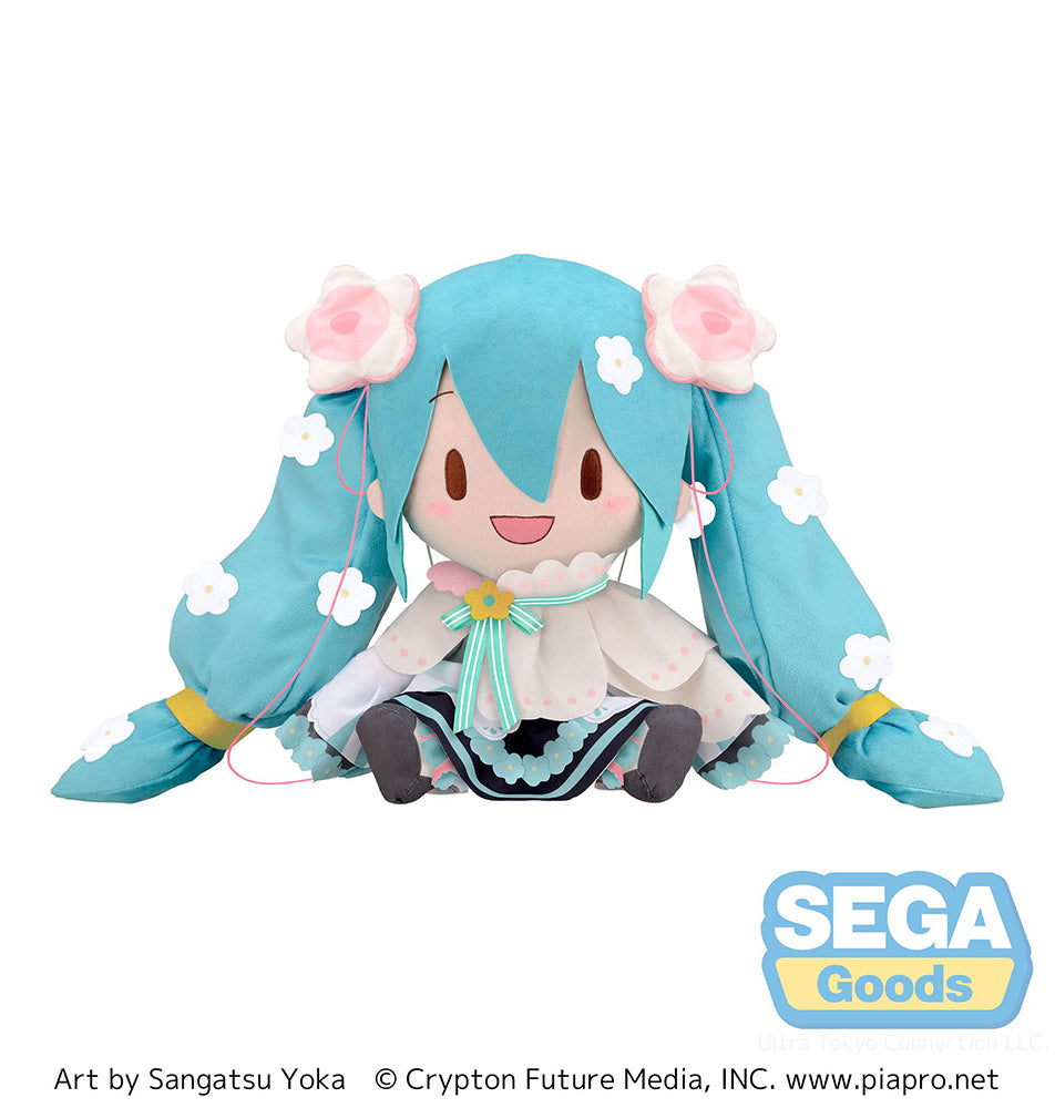 [PREORDER] Hatsune Miku Magical Mirai 2021 Fluffy Plush (LL) - Glacier Hobbies - SEGA