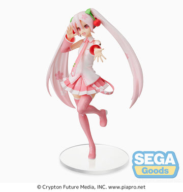 [PREORDER] Hatsune Miku Series SPM Figure Sakura Miku Ver. 3 - Glacier Hobbies - SEGA