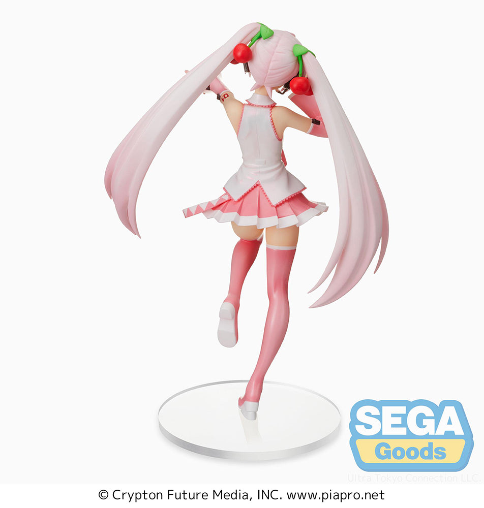 [PREORDER] Hatsune Miku Series SPM Figure Sakura Miku Ver. 3 - Glacier Hobbies - SEGA