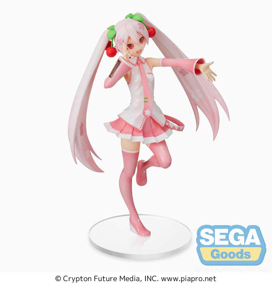 [PREORDER] Hatsune Miku Series SPM Figure Sakura Miku Ver. 3 - Glacier Hobbies - SEGA