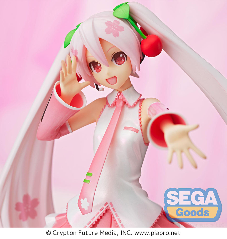 [PREORDER] Hatsune Miku Series SPM Figure Sakura Miku Ver. 3 - Glacier Hobbies - SEGA