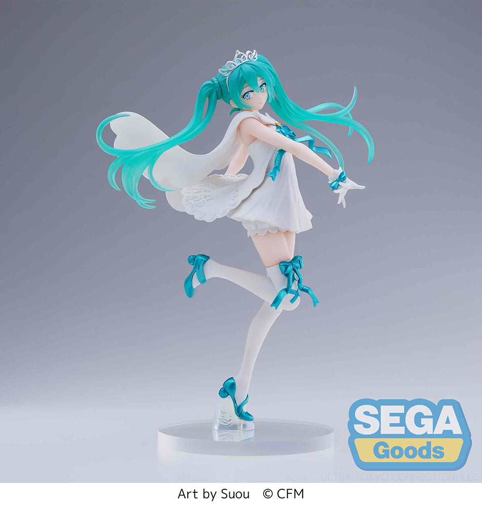[PREORDER] Hatsune Miku Series SPM Figure "Hatsune Miku 15th Anniversary" SUOU Ver. - Prize Figure - Glacier Hobbies - SEGA