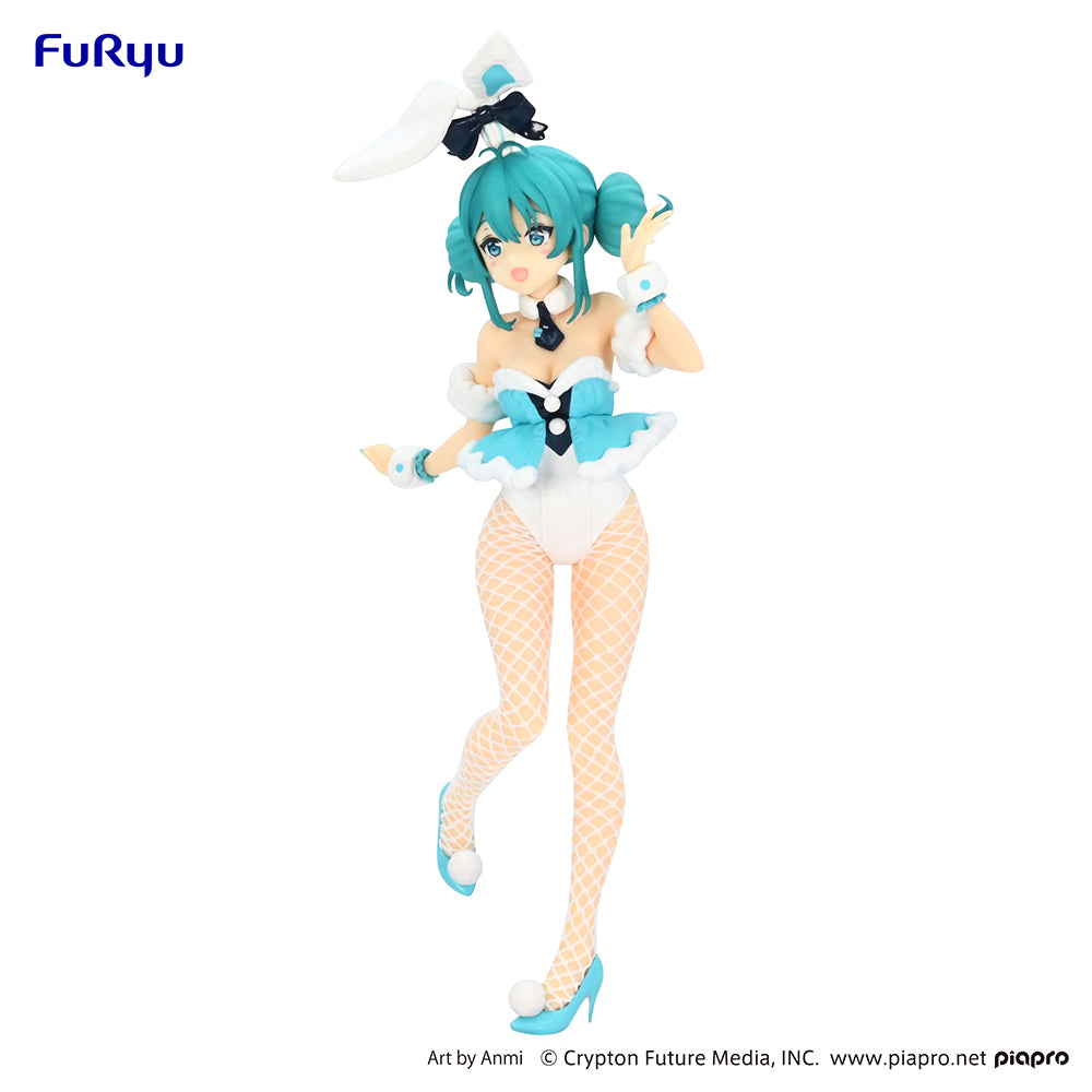 [PREORDER] Hatsune Miku BiCute Bunnies Figure -Hatsune Miku /White Rabbit- - Glacier Hobbies - FURYU Corporation