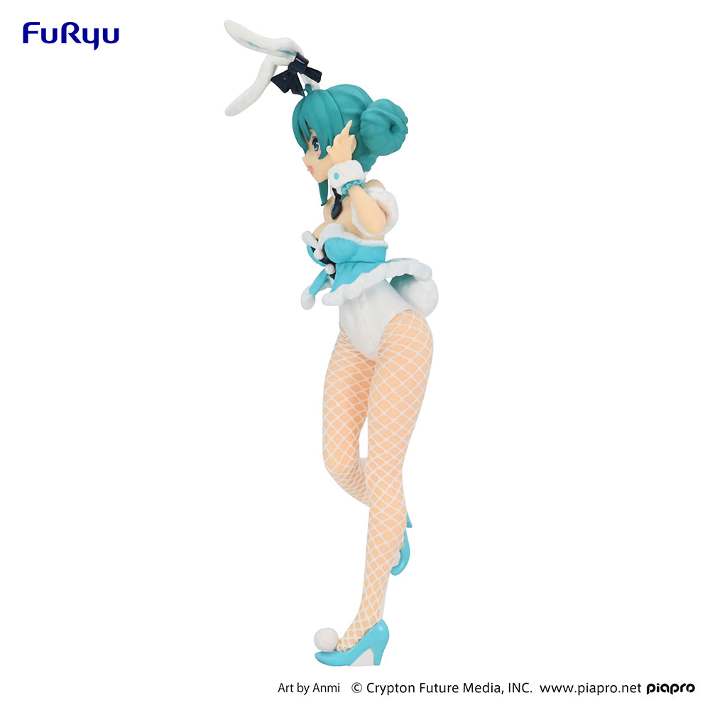 [PREORDER] Hatsune Miku BiCute Bunnies Figure -Hatsune Miku /White Rabbit- - Glacier Hobbies - FURYU Corporation