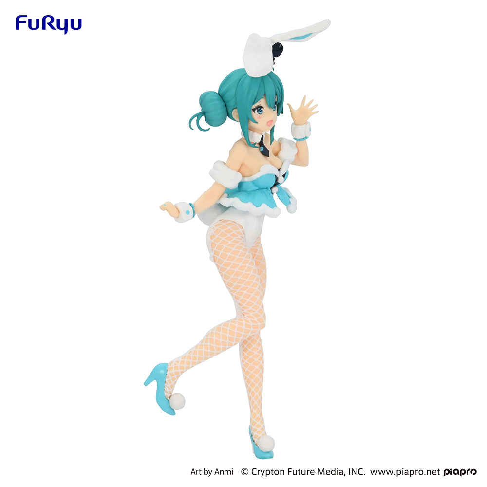 [PREORDER] Hatsune Miku BiCute Bunnies Figure -Hatsune Miku /White Rabbit- - Glacier Hobbies - FURYU Corporation