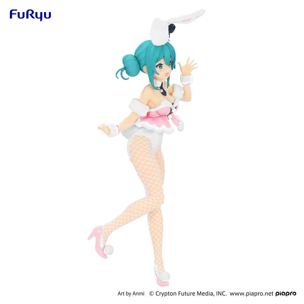 [PREORDER] Hatsune Miku BiCute Bunnies Figure -Hatsune Miku /White Rabbit Baby Pink ver.- NonScale Figure - Glacier Hobbies - FuRyu Corporation