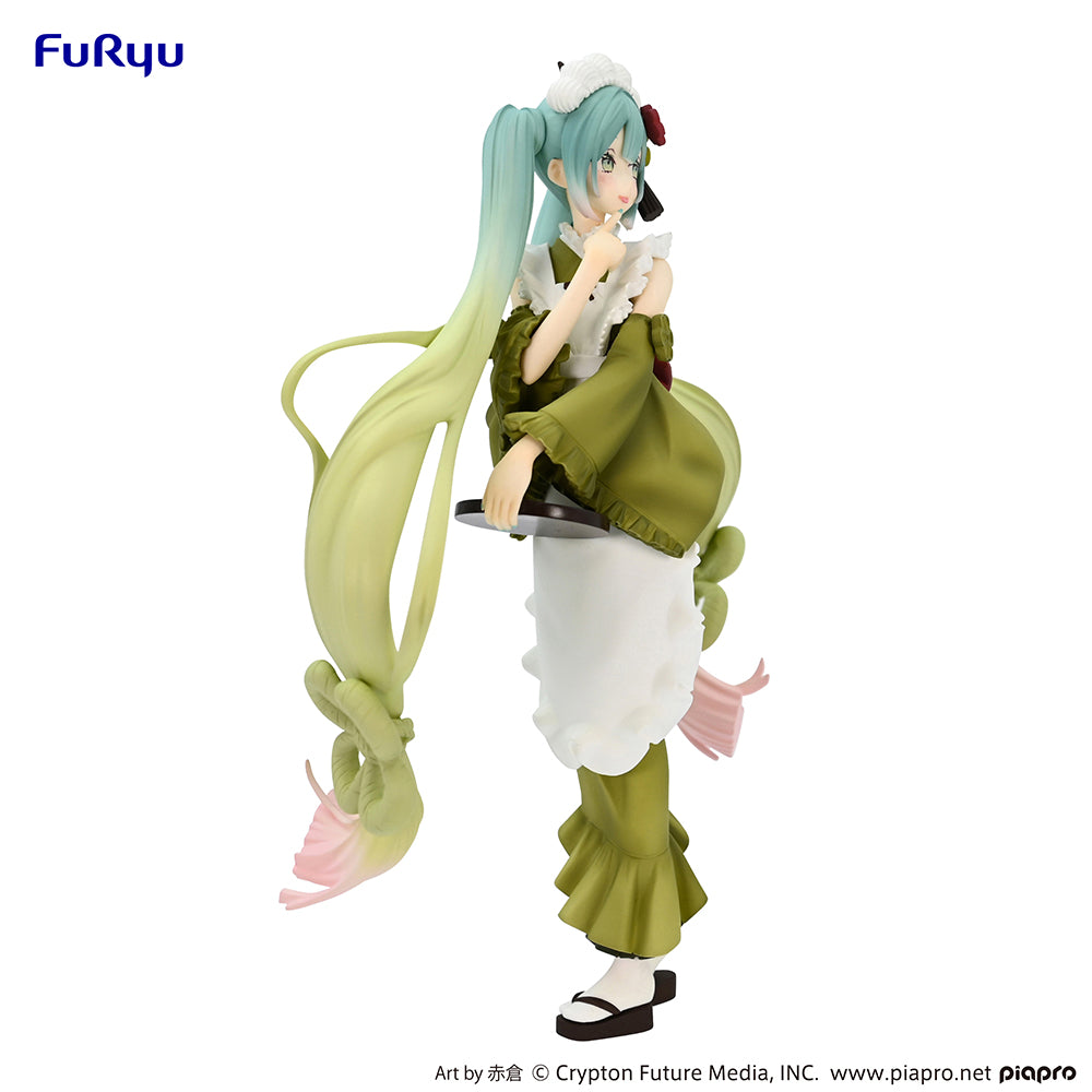 [PREORDER] Hatsune Miku Exceed Creative Figure -Matcha Green Tea Parfait Prize Figure - Glacier Hobbies - FuRyu Corporation