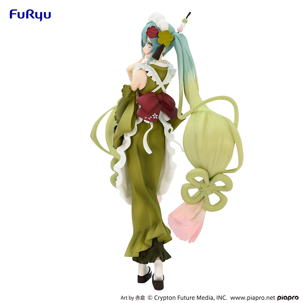 [PREORDER] Hatsune Miku Exceed Creative Figure -Matcha Green Tea Parfait Prize Figure - Glacier Hobbies - FuRyu Corporation