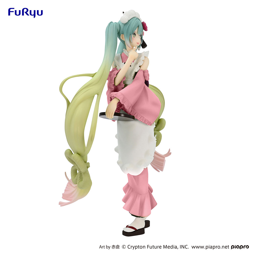 [PREORDER] Hatsune Miku Exceed Creative Figure -Matcha Green Tea Parfait /Another Color - Non Scale Figure - Glacier Hobbies - FuRyu Corporation