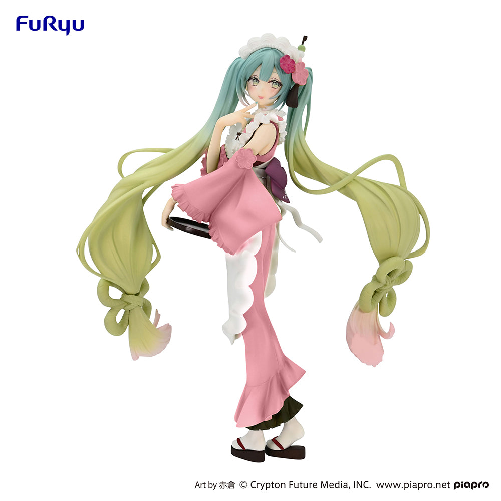 [PREORDER] Hatsune Miku Exceed Creative Figure -Matcha Green Tea Parfait /Another Color - Non Scale Figure - Glacier Hobbies - FuRyu Corporation