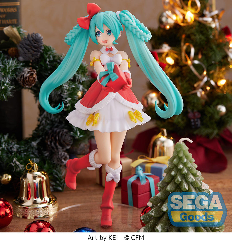 [PREORDER] Hatsune Miku Series SPM Figure "Hatsune Miku" Christmas 2022 - Prize Figure - Glacier Hobbies - SEGA