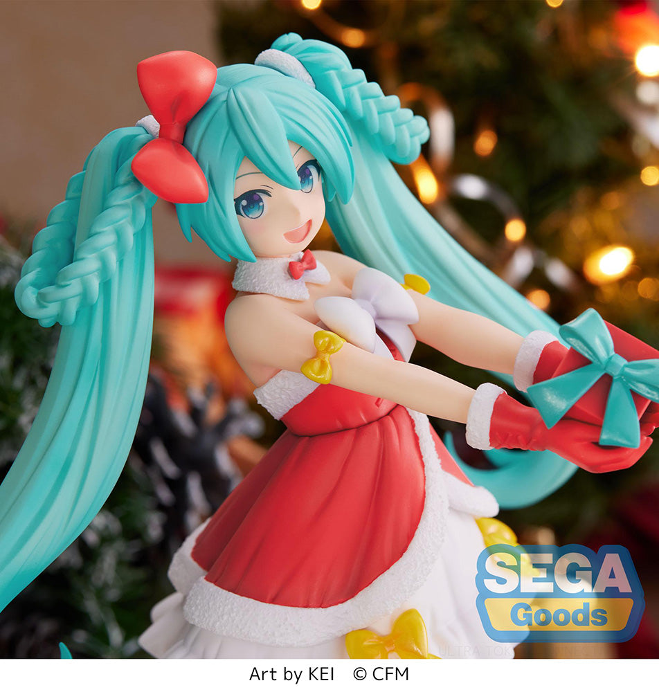 [PREORDER] Hatsune Miku Series SPM Figure "Hatsune Miku" Christmas 2022 - Prize Figure - Glacier Hobbies - SEGA