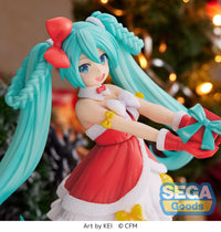 [PREORDER] Hatsune Miku Series SPM Figure "Hatsune Miku" Christmas 2022 - Prize Figure - Glacier Hobbies - SEGA
