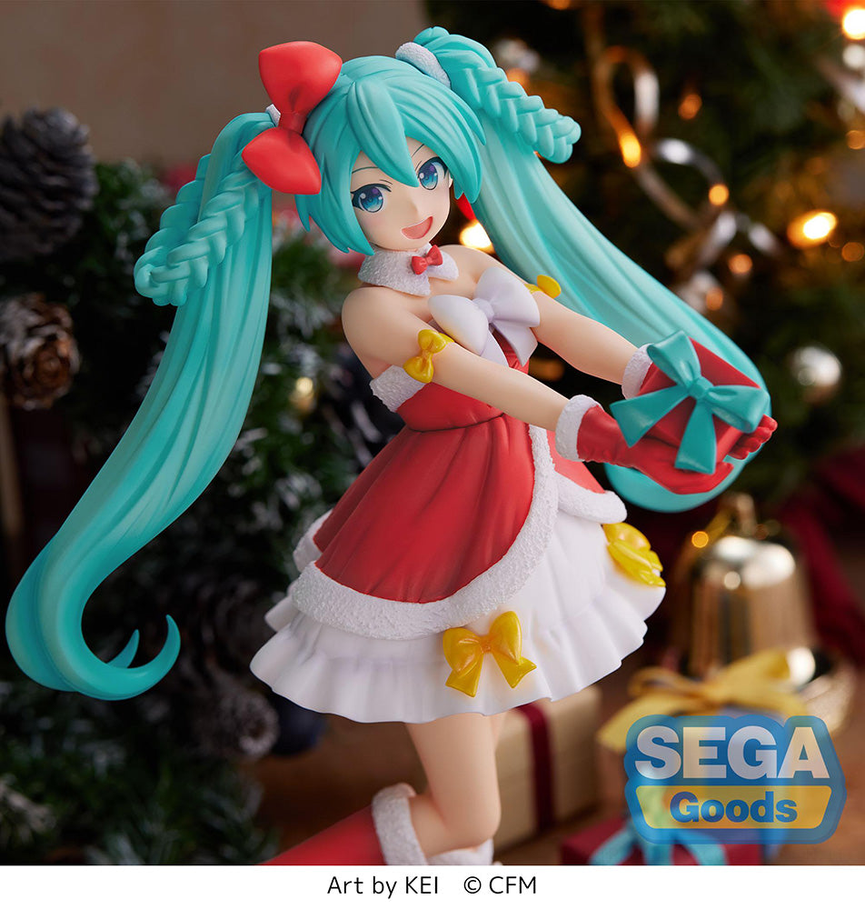 [PREORDER] Hatsune Miku Series SPM Figure "Hatsune Miku" Christmas 2022 - Prize Figure - Glacier Hobbies - SEGA