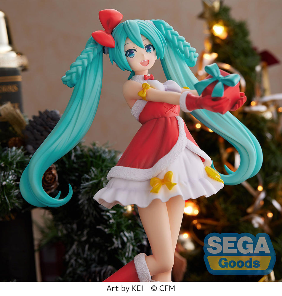 [PREORDER] Hatsune Miku Series SPM Figure "Hatsune Miku" Christmas 2022 - Prize Figure - Glacier Hobbies - SEGA