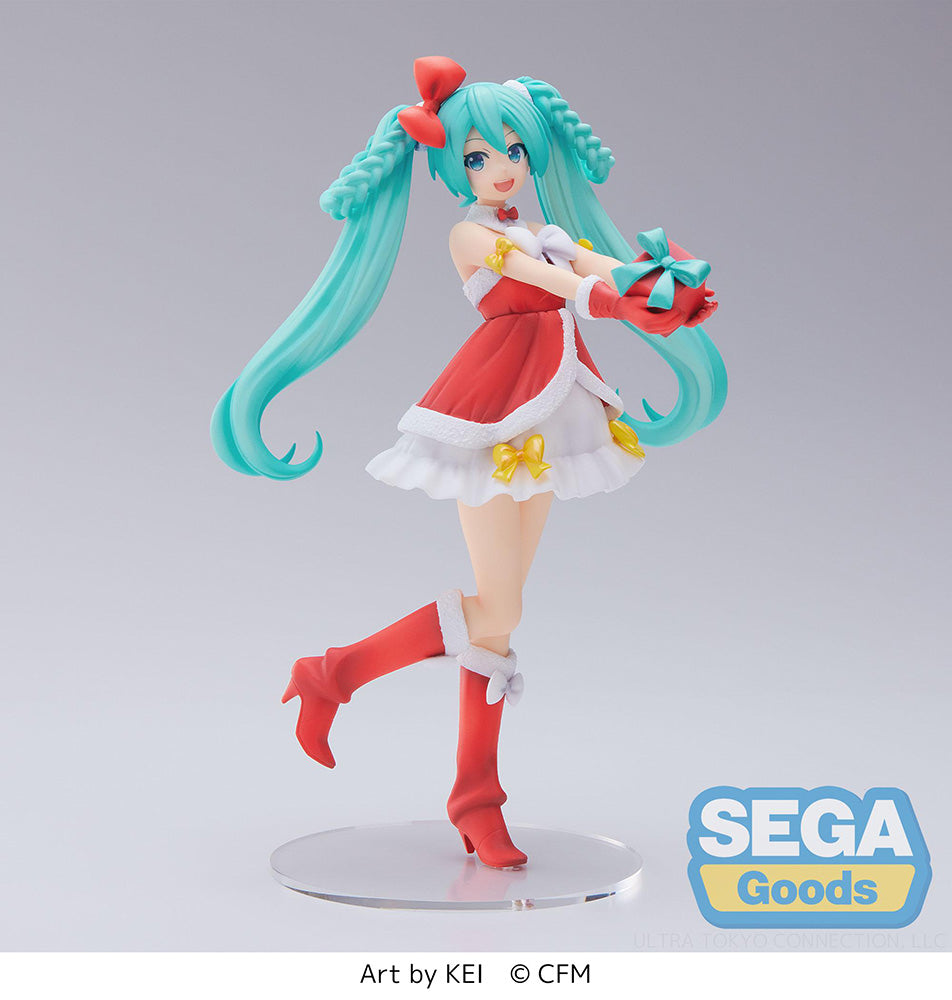 [PREORDER] Hatsune Miku Series SPM Figure "Hatsune Miku" Christmas 2022 - Prize Figure - Glacier Hobbies - SEGA