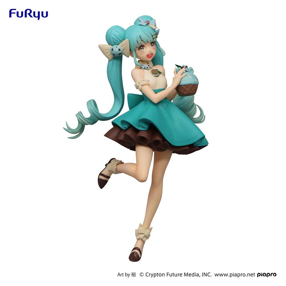 [PREORDER] Hatsune Miku SweetSweets Series Figure-Hatsune Miku Chocolate Mint - (re-run) - Non Scale Figure - Glacier Hobbies - FuRyu Corporation