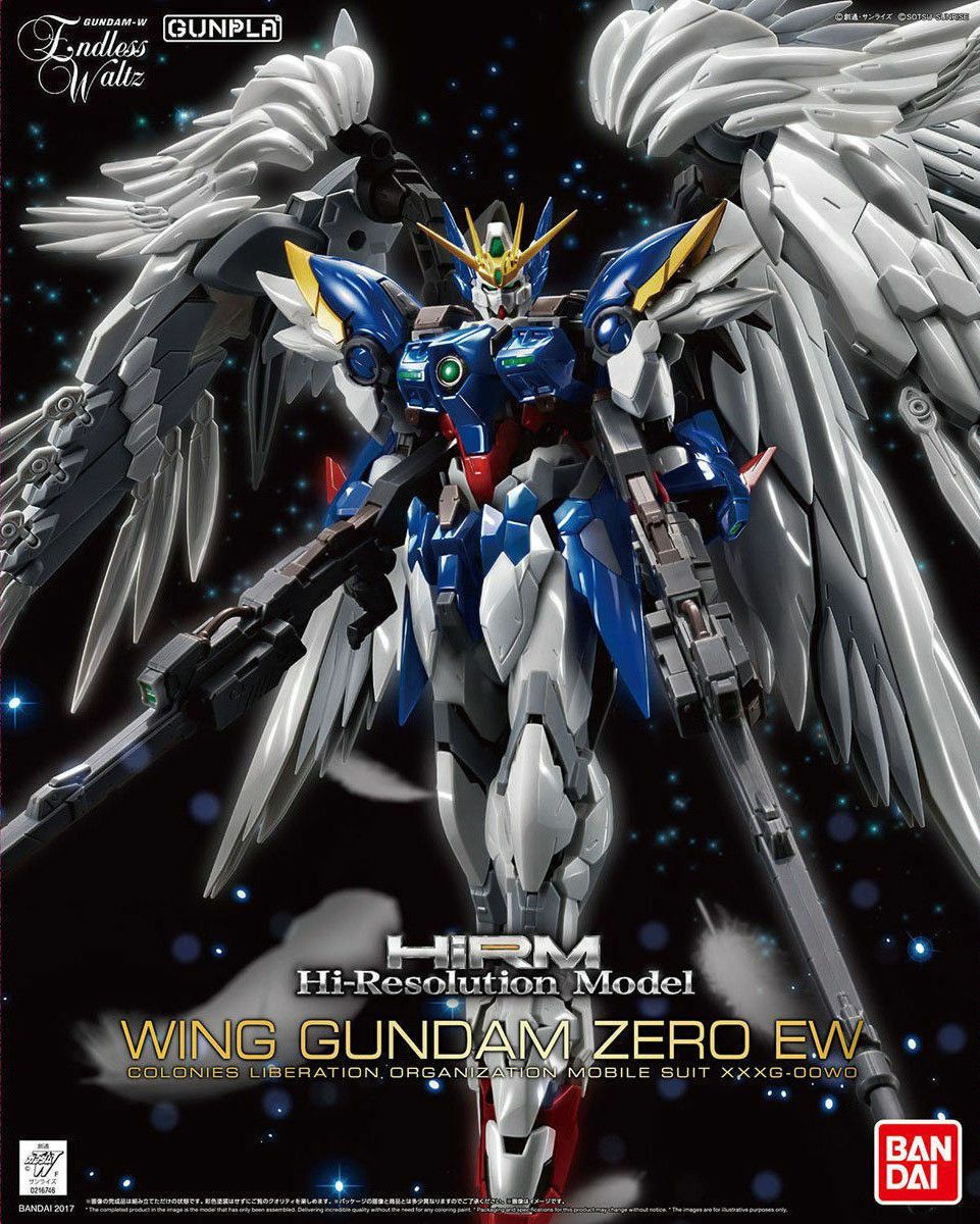 HiRM 1/100 Wing Gundam Zero EW - Hi-Resolution Model New Mobile Report Gundam Wing Endless Waltz | Glacier Hobbies