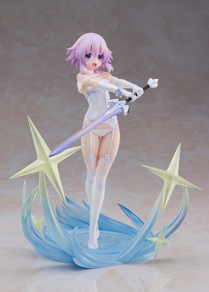 [PREORDER] Hyperdimension Neptunia 1:7 PVC Figure Neptune Little Purple ver. - 1/7 Scale - Glacier Hobbies - Broccoli