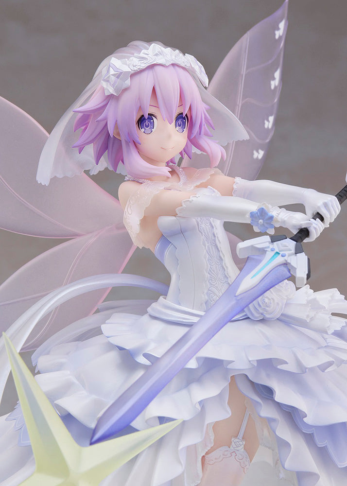 [PREORDER] Hyperdimension Neptunia 1:7 PVC Figure Neptune Little Purple ver. - 1/7 Scale - Glacier Hobbies - Broccoli
