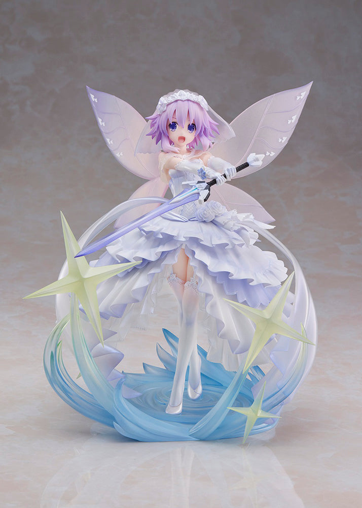 [PREORDER] Hyperdimension Neptunia 1:7 PVC Figure Neptune Little Purple ver. - 1/7 Scale - Glacier Hobbies - Broccoli