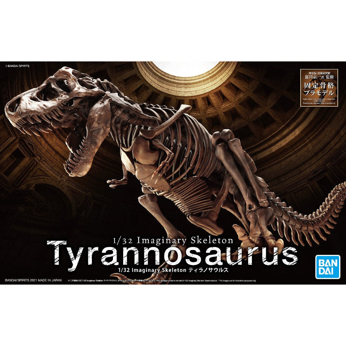 Imaginary Skeleton 1/32 Tyrannosaurus - Glacier Hobbies - Bandai
