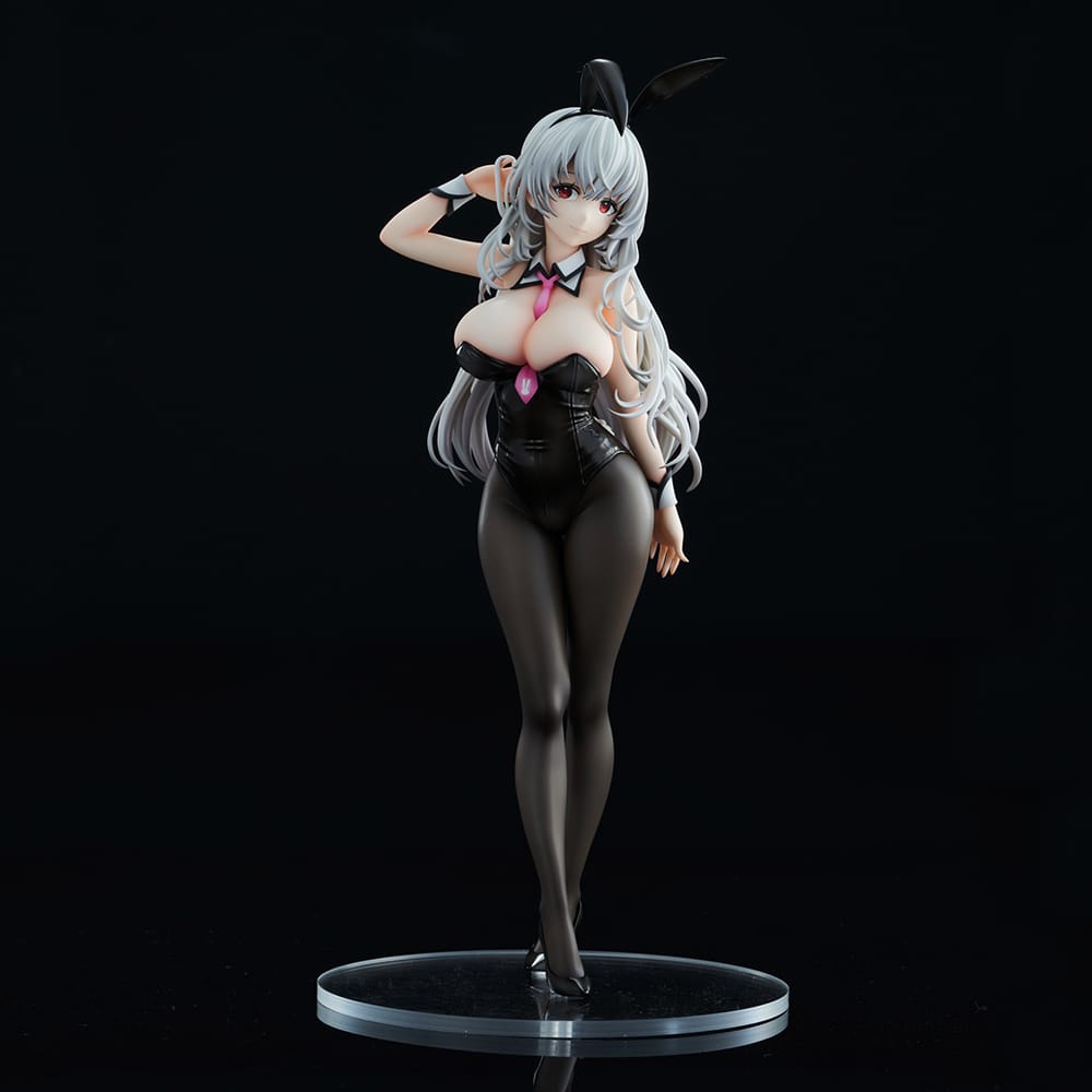 Io Haori Illustration "White Haired Bunny" Complete Figure - Union Creative - Glacier Hobbies