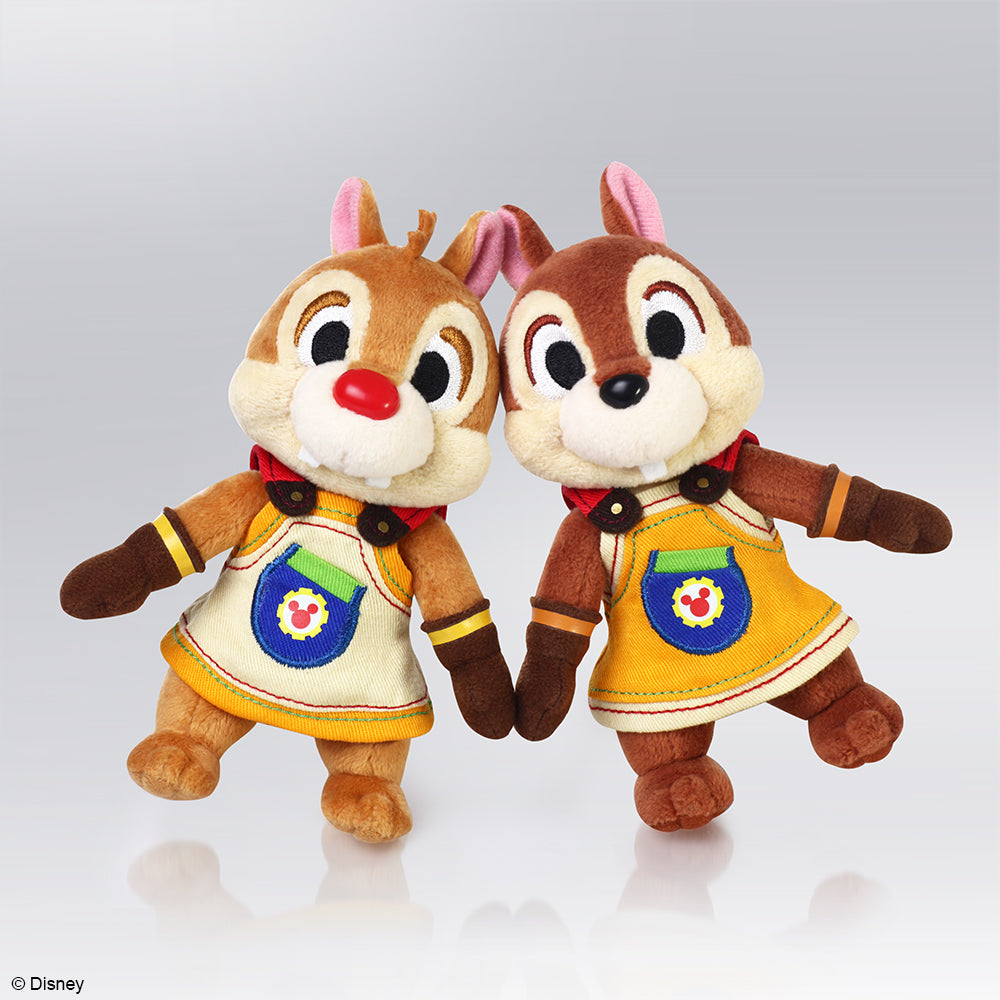 KINGDOM HEARTS SERIES Plush - KH III Chip & Dale - Glacier Hobbies - Square Enix