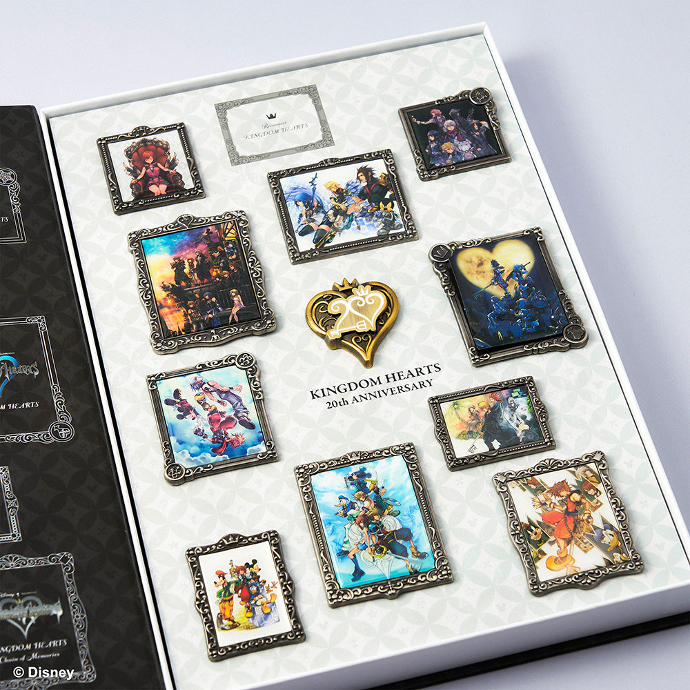 [PREORDER] KINGDOM HEARTS 20th ANNIVERSARY Pins Box Vol. 1 - Glacier Hobbies - Square Enix