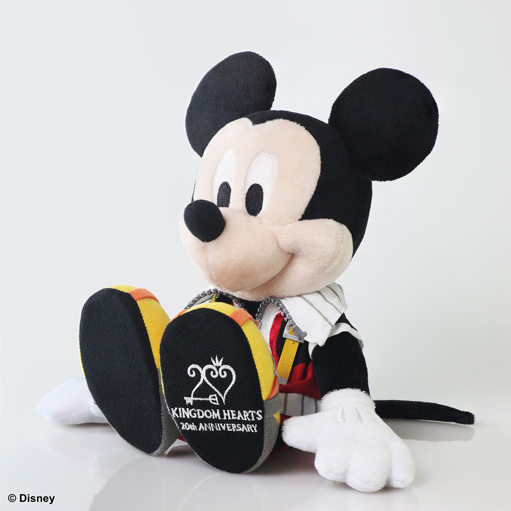 [PREORDER] KINGDOM HEARTS Series Plush – KING MICKEY 20th ANNIVERSARY VERSION - Glacier Hobbies - Square Enix