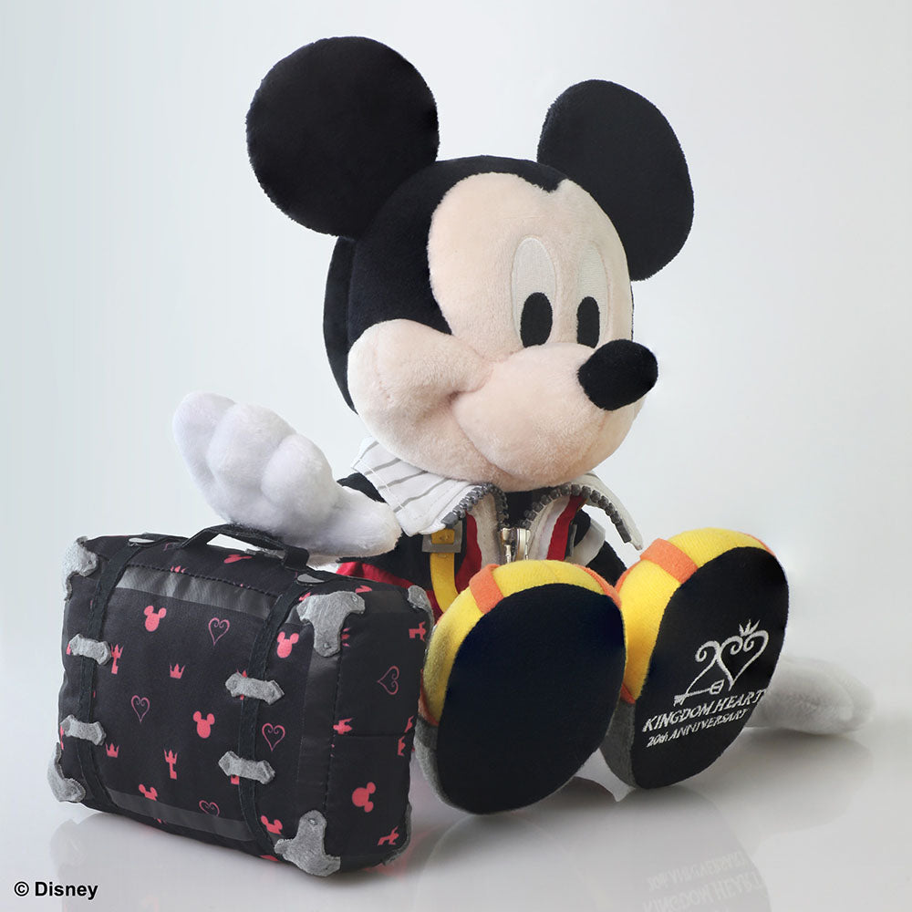 [PREORDER] KINGDOM HEARTS Series Plush – KING MICKEY 20th ANNIVERSARY VERSION - Glacier Hobbies - Square Enix