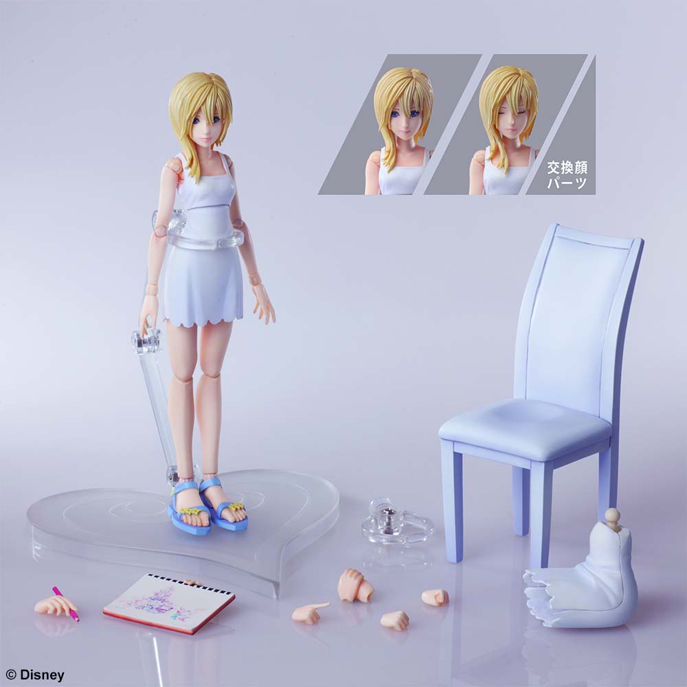 [PREORDER] Kingdom Hearts III BRING ARTS™ Action Figure NAMINÉ - Glacier Hobbies - Square Enix