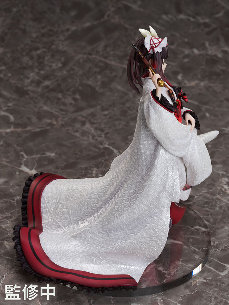 [PREORDER] Date A Live IV Kurumi Tokisaki -Shiromuku- 1/7 Scale Figure - Glacier Hobbies - FuRyu Corporation